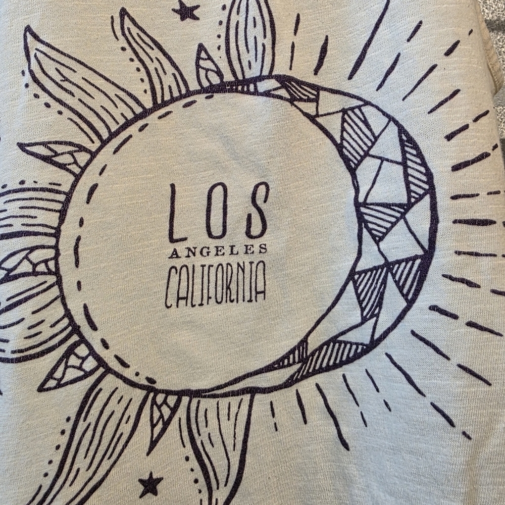 MV Sport White Sun Graphic Tank Top - Picture 3 of 4